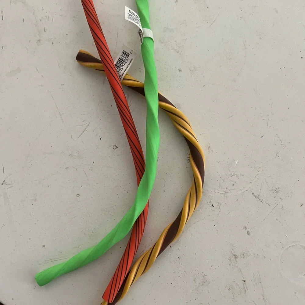 Colorful Twisted Rope erasers Set
